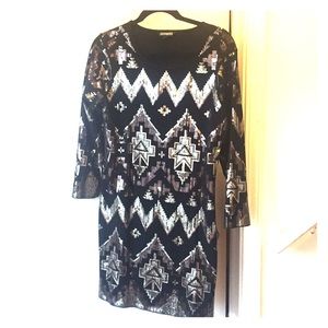 Black express dress